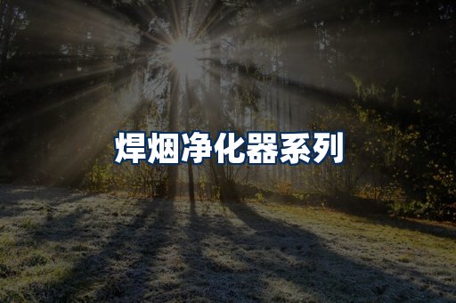 焊烟净化器展示